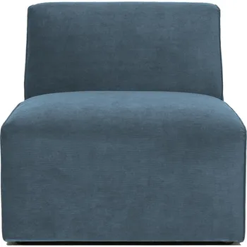 Pohovka Modrý manšestrový modul pohovky (středový díl) Sting – Scandic ID_1666916