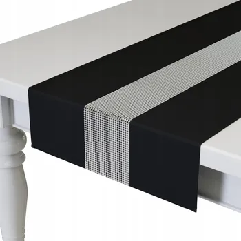 ubrus Hotový běhoun se zirkony 40x220 hladký běhoun na stůl ubrus zirkony