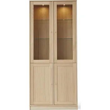 Knihovna Vitrína s osvětlením v dekoru dubu 89x199 cm Mistral - Hammel Furniture ID_1520896