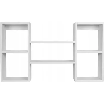 police Police dřevotříska domax home 102 x 18 cm bílá