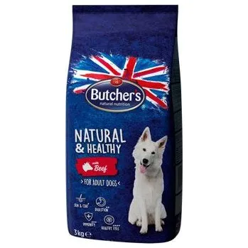 Krmivo pro psa Butcher's Dog Natural&Healthy Dry s hovězím masem 3kg