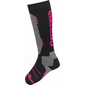 Pánské termoprádlo Lyžařské Ponožky Blizzard Sport černo- pink 39-42