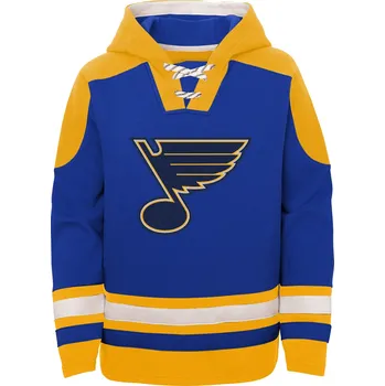 Chlapecká mikina Outerstuff Dětská mikina St. Louis Blues NHL Ageless Must-Have Home Velikost: Dětské L (13 - 14 let)