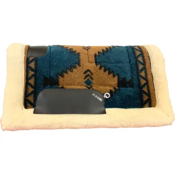 Burioni Dečka podsedlová s vlnou Burioni, westernová, petrol/camel