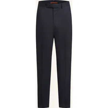 Pánské kalhoty Zegna Pánské Chino Kalhoty Slim Fit, tmavě modrá, 56