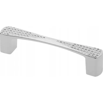 Nábytkové kování Nábytková úchytka GTV COMO, rozteč 96 mm, délka 104 mm, chrom UZ-COMO096-01