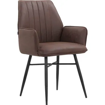 Jídelní židle Hnědá čalouněná jídelní křesla v sadě 2 ks Anzo – Støraa ID_1670568