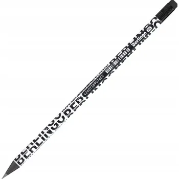 Grafitová tužka Tužka s gumou Berlingo Monochrome HB