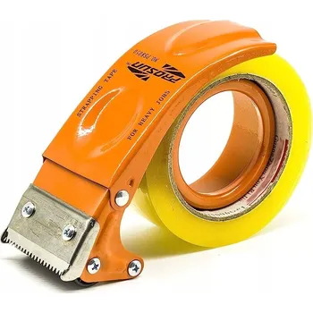 Lepicí páska ODVÍJEČ LEPICÍ PÁSKY ZAKLEPOVAČKA OVINUVAČKA KOVOVÁ