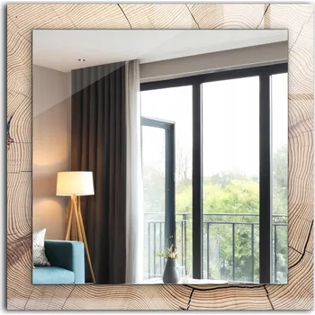 Zrcadlo Nástěnné Zrcadlo Tulup čtverec 600 x 600 mm