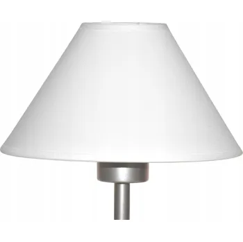 Stínidlo STÍNIDLO NA LAMPU BÍLÉ KUŽELOVÉ 23 cm E27