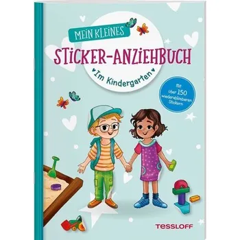První čtění Mein kleines Sticker-Anziehbuch. Im Kindergarten - Reindl, Julia
