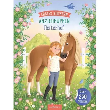 První čtění Erstes Stickern Anziehpuppen - Reiterhof - Beimler, Tatjana