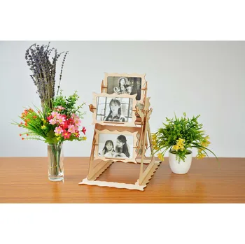 Fotoalbum Dřevěné fotoalbum - Kolotoč Štěstí