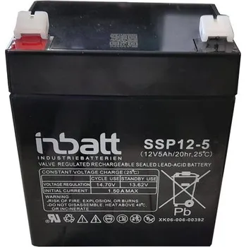 Ohradník Náhradní baterie AGM 12V, 5 Ah pro elektrický ohradník AKO Sun Power S 250