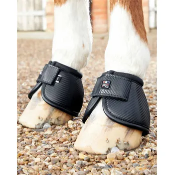 Čištění pro koně Zvony Premier Equine Carbon Tech - černé - vel. M