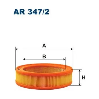 Vzduchový filtr Vzduchový filtr FILTRON AR 347/2