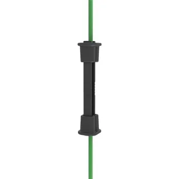 Ohradník Spojka Litzclip na svislé plastové výztuhy u sítí Topline, 10 ks