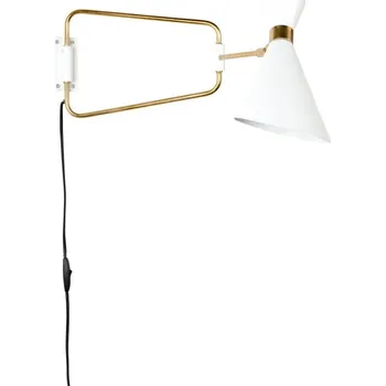 Nástěnné svítidlo Bílá nástěnná lampa Zuiver Shady ID_950414