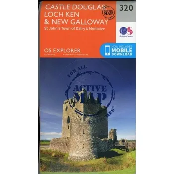 Encyklopedie Castle Douglas, Loch Ken and New Galloway - Ordnance Survey