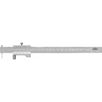 Posuvné měřítko Posuvné měřítko na rýsování s vým. hrotem 200/40mm, (6005-50)