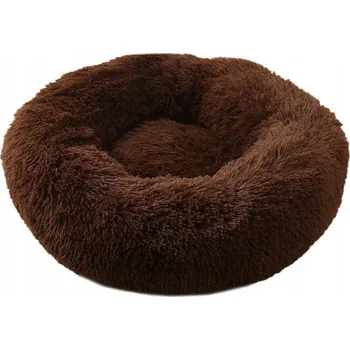 Pelíšek pro psa PETS plyšové pelíšek pro psa v odstínech hnědé, 50 x 50 cm