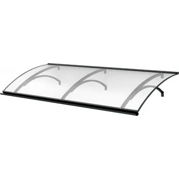 Stříška nad vchodové dveře stříška nad dveře LANITPLAST LARUS XL 197/87 antracit LG2577