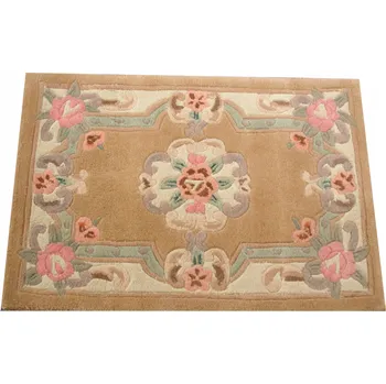 Koberec Vlněný koberec typu Aubusson 60x90 béžový