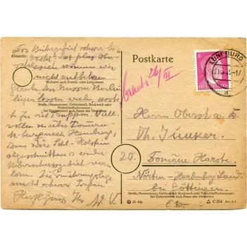 Poštovní známka Německo - (Deutsches Reich) korespondenční lístek (#.7)