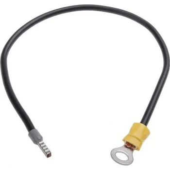 Solarmi Kabel pro připojení baterie, 100cm, 10mm2, očko M8 - dutinka