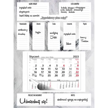 Plánovač plus Kalendář Magnetická Tabule Magnet na lednici, topení