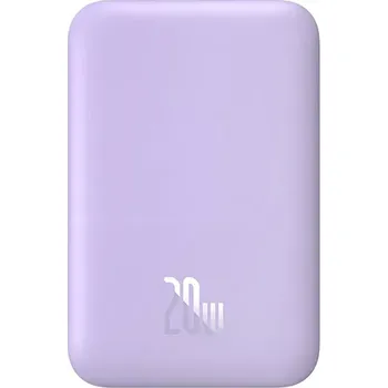 Powerbanka Baseus Magnetic Mini 6000mAh fialový