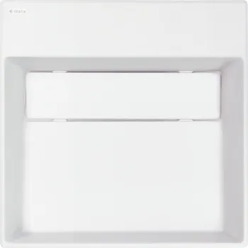 Umyvadlo Deante Correo umyvadlo 40x40 cm čtvercový na pult bílá CQR_AU4M