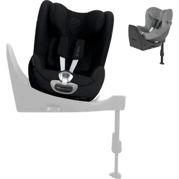 Autosedačka CYBEX Platinum Sirona T i-Size Plus Sepia Black + letní potah Grey