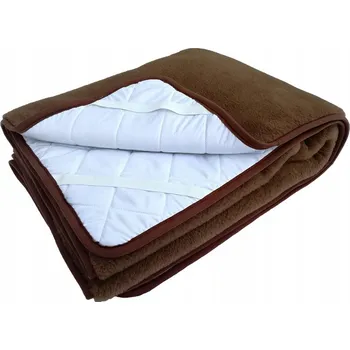 Prostěradlo Prostěradlo tradiční camel tmavé Indygosklep.pl vlna 200 x 200 cm