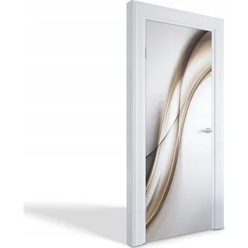 Fototapeta Samolepka samolepící dýha na dveře skříně Abstraktní vlny 75x205 cm