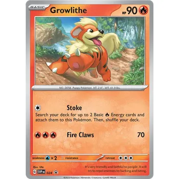 Sběratelská karetní hra Growlithe SVP024 - Scarlet & Violet Promos