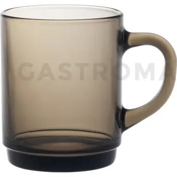 Sklenice Sklenice 0,26 l s ouškem, hnědá, 6 ks, 72x89 mm | DURALEX, Versailles Sepia