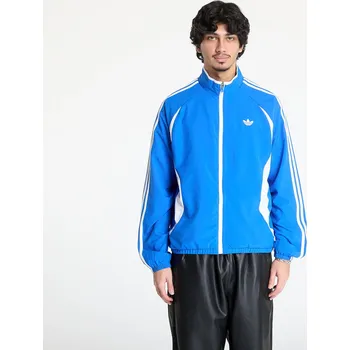 Pánská softshellová bunda Bunda adidas Adicolor Teamgeist Track Top Blue/ White M