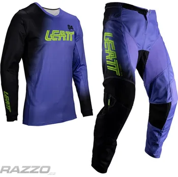 Moto dres MX komplet LEATT Moto 3.5 Ride Kit Argon 2025 kalhoty 30 / dres S