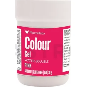 Výroba svíčky Gelová barva 30 g - růžová | MARTELLATO, Colour gel