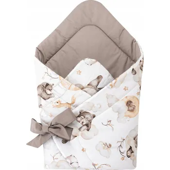 Zavinovačka Zavinovačka Jukki béžová Sweet Teddy 80 x 80 cm bavlněná