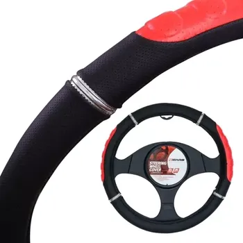 Potah na volant 4CARS POTAH VOLANTU 37-39CM červený 92315