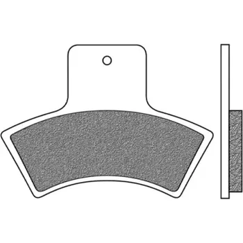 Brzdová destička brzdové destičky, NEWFREN (směs OFF ROAD ATV SINTERED) 2 ks v balení M502-1001