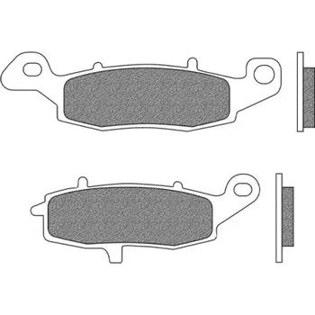 Brzdová destička brzdové destičky, NEWFREN (směs ROAD TOURING ORGANIC) 2 ks v balení M502-986