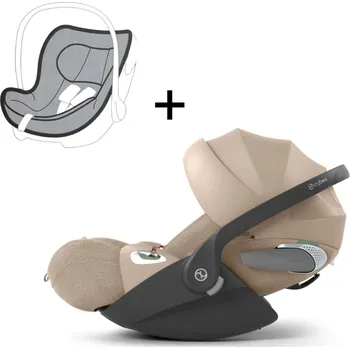 Autosedačka CYBEX Platinum Cloud T i-Size Plus Cozy Beige + letní potah Grey