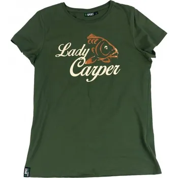 Rybářské oblečení R-SPEKT Tričko Ladies Khaki - XXXL