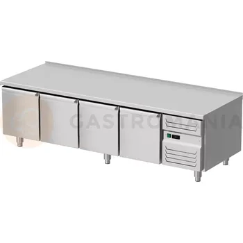 Chladící stůl, 2000x700x600 mm, 4 dveře, GN 1/1 | STALGAST, 887046