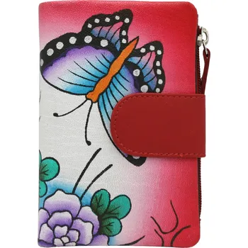 Cedar Dámská kožená peněženka Minoo červená One size