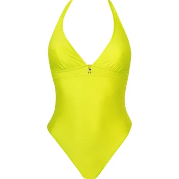 Dámské plavky Plavky jednodílné ANTIGEL (EBB9207-25), Barva světle zelená, Velikost 70B